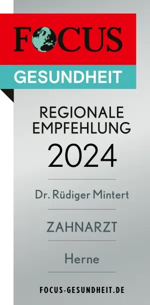 Focus Online Siegel: Zahnarzt Herne 2021
